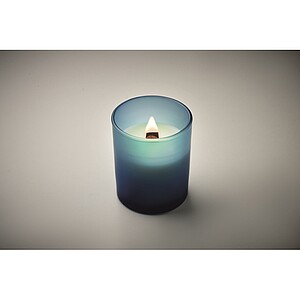 Plant based wax candle 80 gr, blue