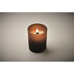Plant based wax candle 80 gr, brown