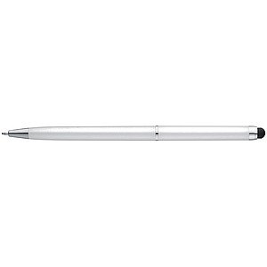 Plastic ball pen with touch function