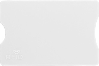 Plastic card holder with RFID protection