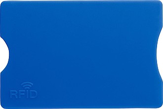 Plastic card holder with RFID protection