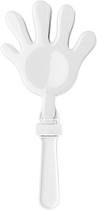 Plastic hand clapperWhite