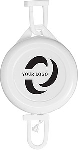 Plastic ID pass holder White
