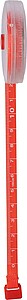 Plastic retractable tape measure Theo