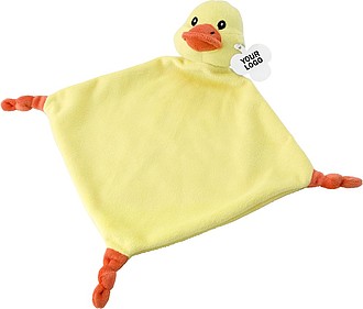 Plush cloth.Yellow