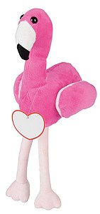 Plush flamingo LUISA