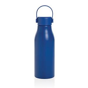 Pluto RCS Certified recycled aluminium bottle 680ml, royal blue