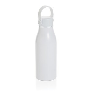 Pluto RCS Certified recycled aluminium bottle 680ml, white