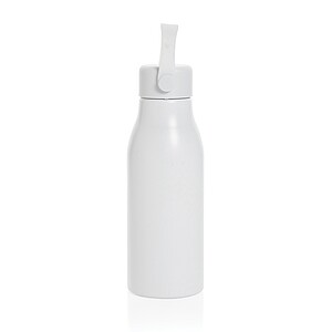 Pluto RCS Certified recycled aluminium bottle 680ml, white
