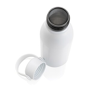 Pluto RCS Certified recycled aluminium bottle 680ml, white
