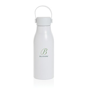 Pluto RCS Certified recycled aluminium bottle 680ml, white