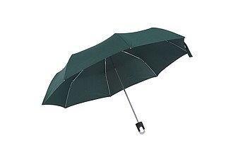 Pocket umbrella with a carrying loop integrated in the handle,colour dark green
