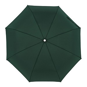 Pocket umbrella with a carrying loop integrated in the handle,colour dark green