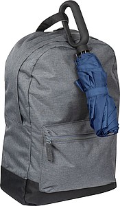 Pocket umbrella with carabiner handle