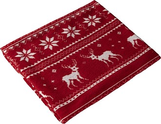 Polar fleece blanket (180 gm/2), made of 100% polyester.