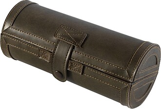 Polish set in deluxe PU caseBrown