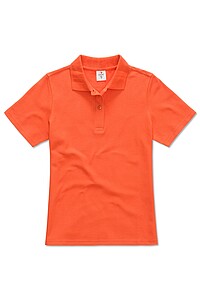 Polo shirt STEDMAN POLO WOMEN briliant orange, S