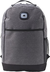 Polyester (300D + 210D) backpack with light