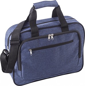 Polyester (300D) laptop bag, with main compartment suitable for a 15 inch laptop