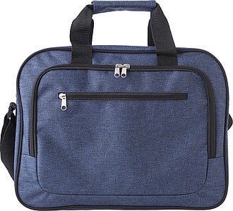 Polyester (300D) laptop bag, with main compartment suitable for a 15 inch laptop