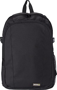 Polyester (600D) RFID backpack