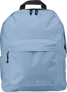 Polyester backpackPale blue
