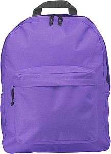 Polyester backpackPurple