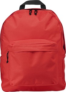 Polyester backpackRed