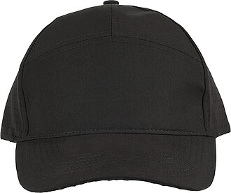 Polyester cap, black