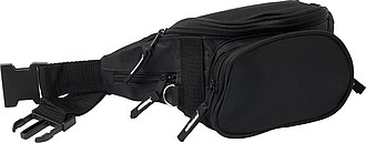Polyester waist bag Black