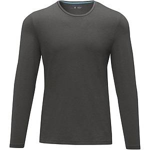 Ponoka long sleeve mens GOTS organic t-shirt