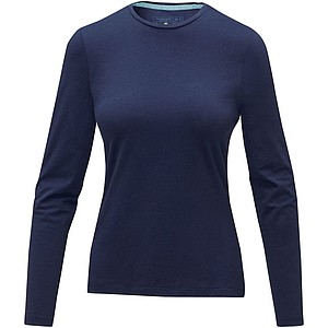 Ponoka long sleeve womens GOTS organic t-shirt