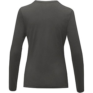 Ponoka long sleeve womens GOTS organic t-shirt