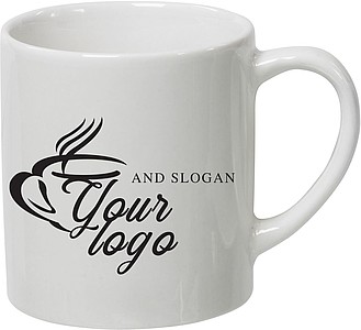 Porcelain mug. 170ml.White