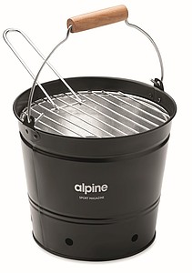 Portable bucket barbecue