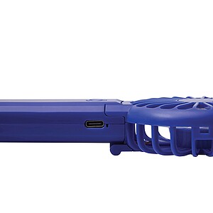 Portable fan, blue