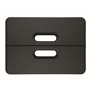 Portable foldable stool, black