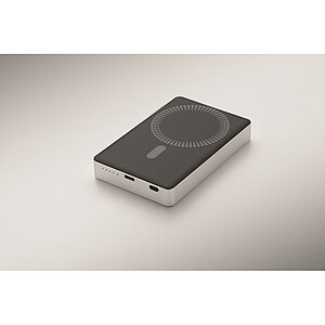 Power bank 10000 mAh, silver