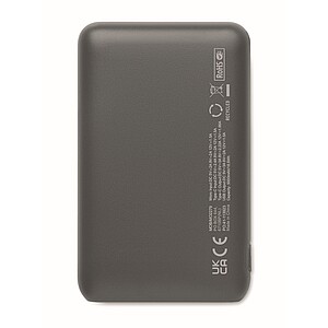 Power bank 5000 mAh, stone grey