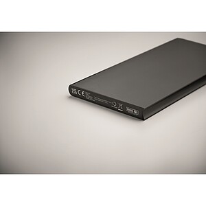 Power bank 8000 mAh, titanium