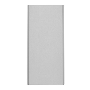 Powerbank 10.000 mAh, silver