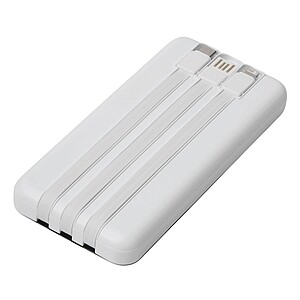 Powerbank 10.000 mAh, white