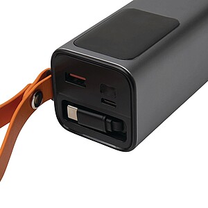 Powerbank 20.000 mAh, silver