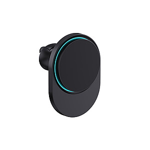 PowerCruze RCS rplastic 15W magnetic charging car holder, black