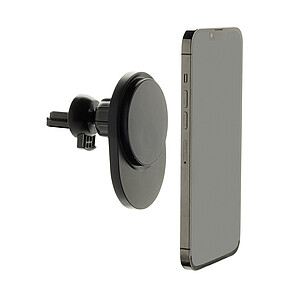 PowerCruze RCS rplastic 15W magnetic charging car holder, black