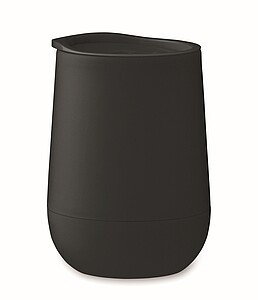 PP Double wall tumbler 300 ml, black