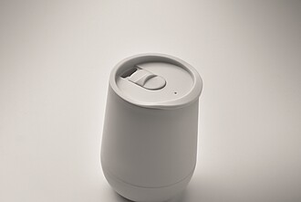 PP Double wall tumbler 300 ml, white