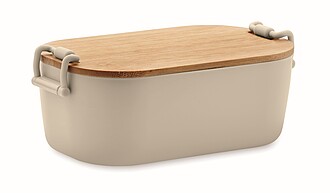 PP lunch box 700 ml, beige