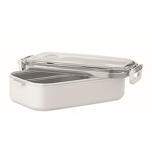 PP lunch box, white
