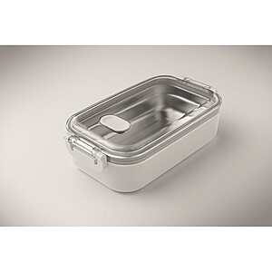 PP lunch box, white